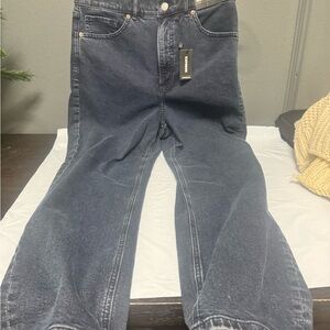 Express Deep Indigo High-Rise Jeans